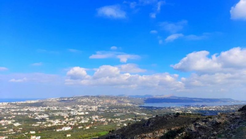 Nerokouros Kreta, Nerokouros: Grundstück mit Baugenehmigung zu verkaufen Grundstück kaufen